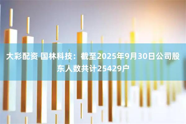 大彩配资 国林科技：截至2025年9月30日公司股东人数共计25429户
