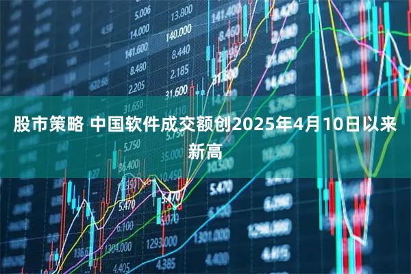 股市策略 中国软件成交额创2025年4月10日以来新高
